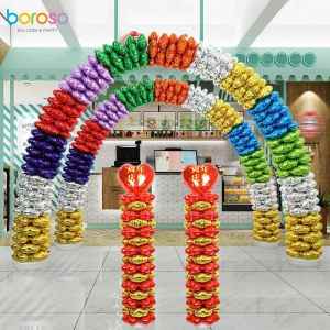 Four-leaf Clover Aluminum Film Balloon Arch Support
