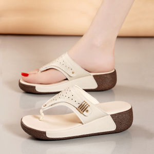 Dép Đế Dày Mùa Hè Cho Nữ Dép Xỏ Ngón Đế EVA Thời Trang Đi Biển Dép Xỏ Ngón Đế Cao Su Thường Ngày Cho Phụ Nữ Trẻ