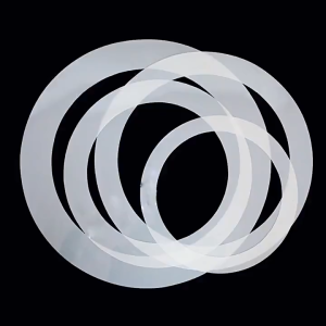1 Set White Drum Muffler Ring 12 13 14 16 Inches Tone Control Dampening Rings Polyacid Film Material