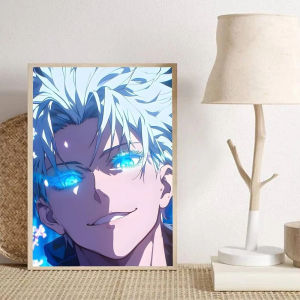 KAYOU | Acrylic Paint By Numbers Anime Cool Character Painting By Numbers on Canvas Coloring By Number for Adults Paint Digital Art