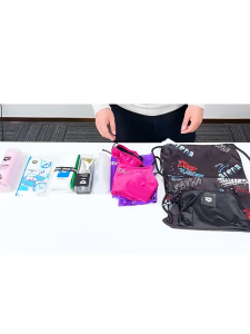 เก็บกระเป๋ากางเกงว่ายน้ำกระเป๋าว่ายน้ำใช้ได้ทั่วไปArenaชุดว่ายน้ำกันน้ำแบบพกพาสำหรับผู้ชายและผู้หญิง NHTK