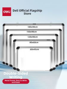 deli | Magnetic Wall-mounted Whiteboard for Writing Messages Teaching Training Home Office Meetings