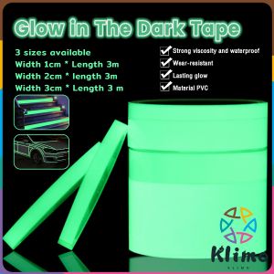 Klimo Glow in The Dark Tape Exterior Luminous Glow Tape Help See Objects at Night and Outdoors