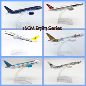 1/400 Scale 16CM Toy airplane Alloy Metal B787 Series Airlines Airplane Model Airways airplane toy Collected Gift By Aviation