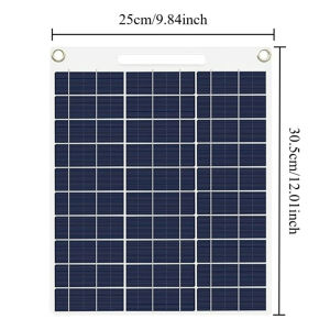Light Portable 15W Solar Energy Charging Panel Dual USB 5V Fast Charge Waterproof Solar Supply for Outdoor Camping Climbing