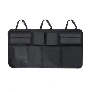 รถTrunkแขวนเก็บกระเป๋าเบาะหลังUniversalขนาดใหญ่ความจุOxfordกันน้ําMulti-Pocket Car Trunk Storage Bag Organizer