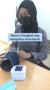 Tensi Pengukur Tekanan Darah Electronic Sphygmomanometer - BW-3205 - White