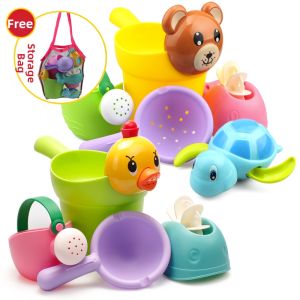 little brown egg | Duck Design Baby Bath Toy Set