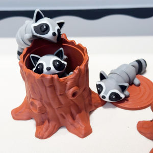 Đồ Chơi Mô Hình Gấu Trúc Dễ Thương in 3D Bằng Nhựa Trang Trí Bàn Đồ Trang Trí Điêu Khắc Quà Tặng Mô Hình Gỗ Gấu Trúc Gấu Trúc Dễ Thương