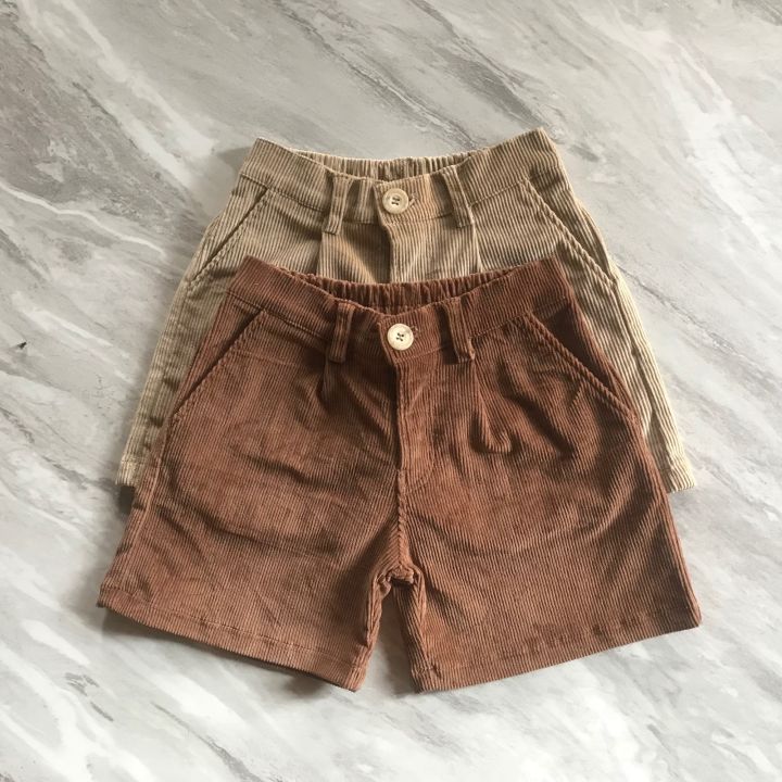 8G SHOOT CORDUROY SHORT PANTS Corduroy Short Brown – Grand Collection