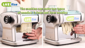 Electric Pasta Maker Machine Auto Noodle Maker Mesin Mee Mesin Karipap Fully Stainless Steel Dough Pressing Maching