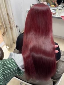 สีผมแฟชั่น2025STYLE FIT ย้อมผมสีแดง น้ำยาย้อมสีผม ทำสีผม สูตรอ่อนโยนไม่ต้องฟอกสีผม สีผมแบบสระเอง สีย้อมผมแบบสระ สีย้อมผม ครีมเปลี่ยนสีผม