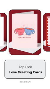 Together for Eterni-Tea Card Cute Tea Love Greeting Card Romantic Gift