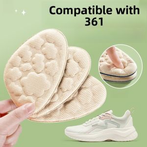 LINGMIAO | Womens Half Size Insoles for Running Shoes Thickened Pain-Relieving Soft Non-Slip