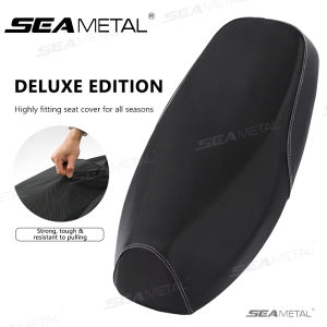 SEAMETAL Motorcycle Seat Cover Protector Waterproof PU Leather Seats Cushion Cover Protector For Motorcycle Electric Scooter