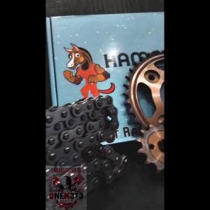 GEAR GIR GIGI TARIK DEPAN BELAKANG PLUS RANTAI SET 36T-14T/428HG-106L SUPRA FIT NEW HONDA KUALITAS SUPER