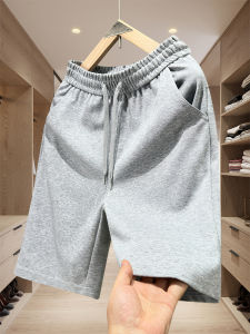 กางเกงขาสั้นทรงหลวมสไตล์อเมริกันสำหรับผู้ชาย กางเกงขายาวทรงสปอร์ต 5 ชิ้น ทรงหลวม สวมใส่สบาย กางเกงขายาวลำลอง