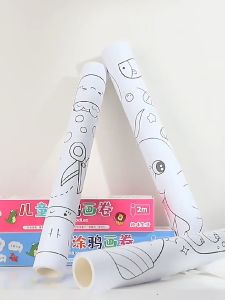 300cm Superdots Children Graffiti Scroll Colouring Paper Wall Sticker Drawing Art Paper Craft Education宝宝填色涂鸦