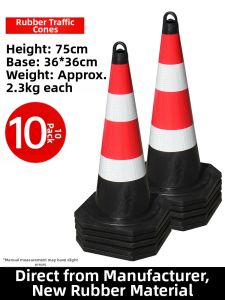 XINWANHUANG | Reflective Road Cone Barrier 10 Units