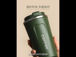 Termos Coffee Stainless Tahan Panas Dingin Travel Mugs 510ml Anti Tumpah