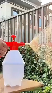 0.8L Hand Pressure Sprayer Bottle Adjustable Brass Nozzle Pump Spray for Plants Gardening Cleaning