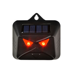 【Malaysian stock】Solar Owl Shaped Ultrasonic Animal Repellent Ultrasonic Pest Repeller Anti Mosquito Rodent Control Bug Cockroach Insect Repellent 24h Work Waterproof PIR Sensor Repellents Anti Cat Dog Boar Fox