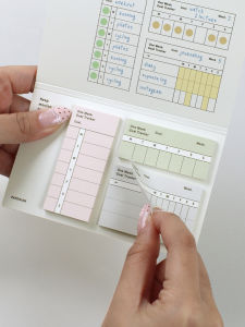 Goal Tracking Weekly Planner Sticky Notes