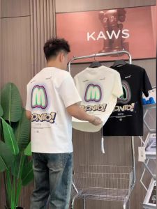 Áo Thun Nam Tay Ngắn Cotton Phong Cách Mỹ Dáng Ôm in Chữ Mùa Hè Mới Thoáng Khí Thường Ngày Tay Lửng in Họa Tiết Thời Trang