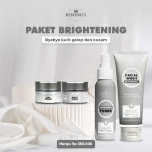 BENINGS SKINCARE DR OKY PRATAMA PAKET EXLUSIVE BRIGHTENING ACNE | BENINGS CLINIC | BENINGS SKINCARE