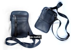 Tas Hp Selempang Kulit Sapi model saku miring