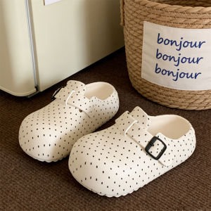 XIXITIAO | Cute Polka Dots Anti-Slip Arch Support Waterproof Slippers