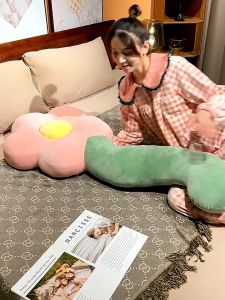 หมอนดอกทานตะวัน หมอนอิงโซฟา หมอนอิงลายดารา หมอนนุ่มน่ารัก หมอนอิงเด็กผู้หญิง หมอนอิงข้างเตียง