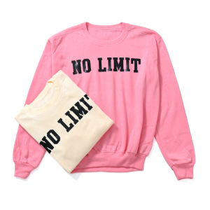 TopOne88 Sweater Basic Crewneck Fleece Pria Wanita Dewasa Sablon POLYFLEX No Limit