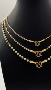 สร้อยคอ (ทองคำขาว) เม็ดจีบหน้าขาวมีขนาด 2.5มิล 3.0มิล 4.0มิลใส่อาบน้ำได้งานสวยสินค้ารับประกันคุณภาพ