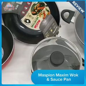 Maspion Maxim Valentino / Neostone 18cm 20cm 22cm 24cm 26cm 28cm - Frypan Anti Lengket