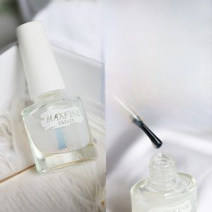 Quick-Drying Transparent Top Coat Nail Polish Child-Friendly Eco-Healthy No-Toxic for Little Girls And Women Nail Care