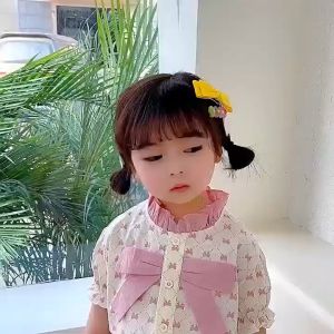 X BABY Setelan Anak Perempuan Set Anak Cewek Lengan Pendek Bahan Katun Premium Usia 1-4 Tahun