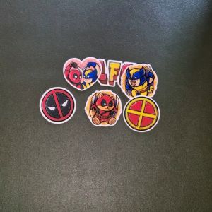 CPBAYANI - Deadpool & Wolverine Dog - Vinyl Waterproof Glossy Stickers