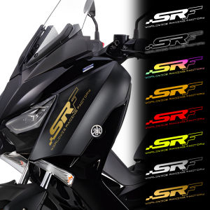 SRF dòng nhãn dán chống thấm nước cho Yamaha xmax 300 nmax 125 Mio aerox 155 decal xe máy Scooter cơ thể đầu thanh cản trước phản quang trang trí Decal phụ kiện xe máy