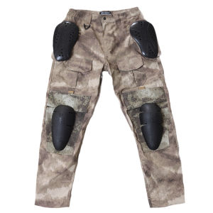 Mens Tactical Motorcycle Riding Pants Multi-Functional Knee And Hip Protector Camouflage Workwear for Spring Autumn And Winter