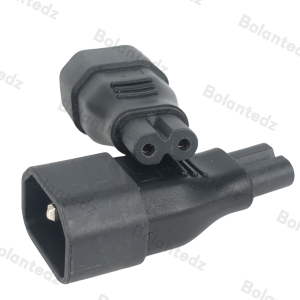 AC convert IEC C14 to C7 power adapter C14/C7 IEC C7 to C14 plug adapter IEC 3Pin Female to 2Pin Male AC adapter