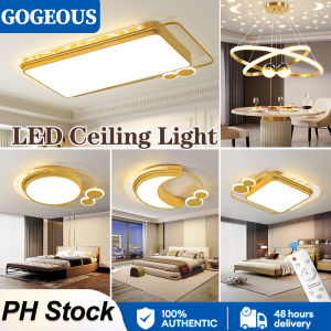 GOGEOUS New ceiling lights modern design LED center light for ceiling Aisle ceiling lights tricolors led lights for room at night Home Lighting Led Surface Mounted ceiling lamp for Bedroom Living Room Corridor Balcony