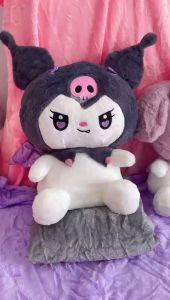 NTL B074 Boneka Bantal Selimut Angel Kuromi My Melody  Balmut Sanrio
