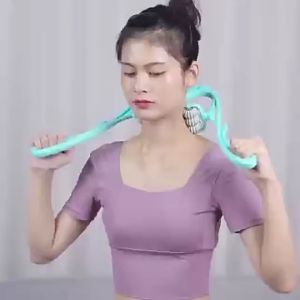 ไม้นวดคอ Artifact multi-Functional บรรเทาอาการปวดเมือย ทำให้ผ่อนคลาย แก้โรคออฟฟิศซินโดรม นวดกระดูกสันหลังส่วนคอนวดด้วยตนเอง อุปกรณ์เพื่อสุขภาพ สามารถใช้ได้ทั่วร่างกาย ที่นวดคอพลาสติก (plastic neck massager)