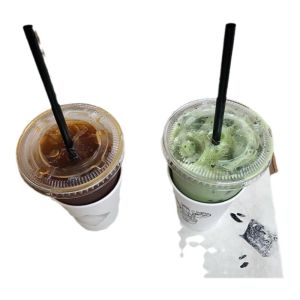 Chén Nhựa Dùng Một Lần Màu Đen Dài Dùng Để Uống Cà Phê Và Trà Sữa Đồ Dùng Ăn Uống Cấp Nước Từ Trung Quốc Đại Lục