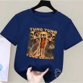 Kaos Anak Desain Lucu Tung Tung Sahur – Gratis Nama. 