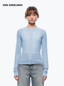 ANN ANDELMAN | Spring New Arrival Knitted Cardigan Shoulder-exposing Lightweight 2026
