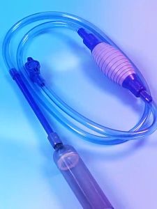 BOYU อุปกรณ์ถ่ายน้ำตู้ปลาที่ดูดขี้ปลา กาลักน้ำ รุ่น BY28 มีวาล์วปรับเปิด-ปิด หัวดูดมีตะแกรงทำให้ปลาหรือหินไม่ไหลไปกับน้ำ