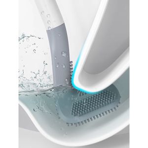 Chổi Cọ Nhà Vệ Sinh Cây Cọ Toilet Bồn Cầu Bằng SiliCon Chổi Cọ Toilet Siêu Sạch Siêu Tiện Lợi-HAUSE
