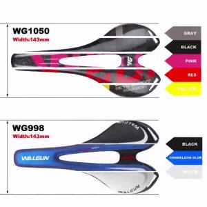 Full Carbon Fiber Bike Saddle Ultralight Hollow Breathable Bicycle Seat for Road MTB Mountain Bike Oval Rails 7x9mm